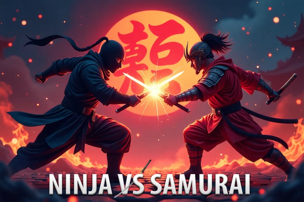daman games-ninja vs samurai